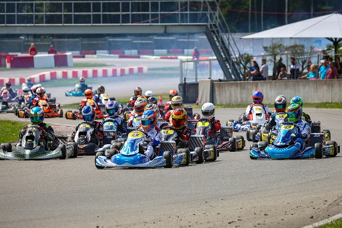 Rekordauftakt beim Süddeutschen ADAC Kart Cup in Wackersdorf